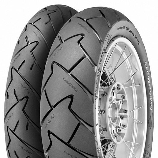 Continental ContiTrailAttack 2 120/70 R 19 60W Continental ContiTrailAttack 2 120/70 R 19 60W